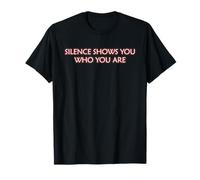 Silencio Muéstrate Quién Eres Mindfulness Meditación Yoga Zen Camiseta