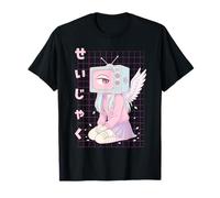 Silencio Yami Kawaii Menhera Anime Chica Dreamcore Harajuku Camiseta