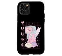 Silencio Yami Kawaii Menhera Anime Chica Dreamcore Harajuku Carcasa para iPhone 11 Pro