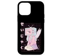 Silencio Yami Kawaii Menhera Anime Chica Dreamcore Harajuku Carcasa para iPhone 12 mini