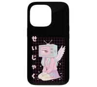 Silencio Yami Kawaii Menhera Anime Chica Dreamcore Harajuku Carcasa para iPhone 13 Pro