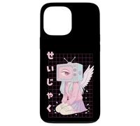 Silencio Yami Kawaii Menhera Anime Chica Dreamcore Harajuku Carcasa para iPhone 13 Pro Max