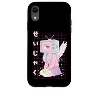 Silencio Yami Kawaii Menhera Anime Chica Dreamcore Harajuku Carcasa para iPhone XR