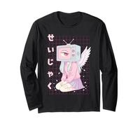Silencio Yami Kawaii Menhera Anime Chica Dreamcore Harajuku Manga Larga