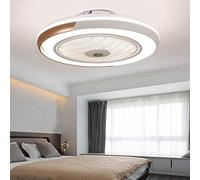 Silenciosa Luz 60W Ventilador De Techo Regulable Con Mando A Distancia Ultra Delgado Diseño Del Techo Del LED Luz De La Habitación Dormitorio Lámpara De Techo La Lámpara Del Niños Bajo Ruido,Oro