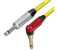 Silencioso Angulado Neutrik Guitarra Jack a Cable Furgoneta Damme 6m 5m Electric