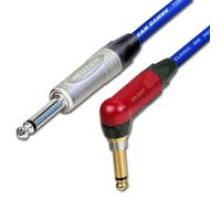 Silencioso Angulado Neutrik Guitarra Jack a Cable Furgoneta Damme 6m 5m Electric