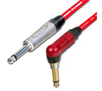 Silencioso Angulado Neutrik Guitarra Jack a Cable Furgoneta Damme 6m 5m Electric