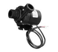 Silencioso DC12V 24V Motor sin escobillas Bombas sumergibles 13L/min Elevación 5.5M Bombas de ducha Bombas impermeables Tapones sumergibles Agua para fuente