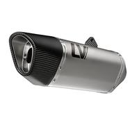 Silencioso LeoVince LV-14 R completo con ABE compatible con Yamaha MT-09 | Catalizador, acero inox, tapa carbono, homologación E, OEM 15619K, silenciador trasero compatible Yamaha YZF-R9 900 2025-26.