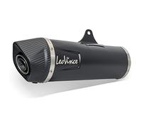 Silencioso LeoVince NERO RACING acero inoxidable negro, tapa de carbono compatible con Piaggio Beverly 350 Sport Touring Bj. 2011-2016 E3
