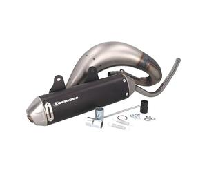Silencioso Tecnigas E-NOX EVO Acero con ABE, compatible con Rieju MRT 50