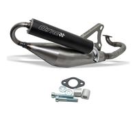 Silencioso Tecnigas Q-TRE negro homologación para CPI Keeway Generic Kymco Euro2