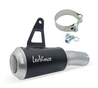 Silencioso trasero LeoVince SLIP-ON SBK LV-10 Black Edition de acero inox