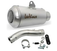 Silencioso trasero LeoVince SLIP-ON SBK LV-10 RACING acero inox para Ducati