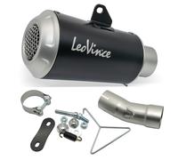 Silencioso trasero LeoVince SLIP-ON SBK LV-10 RACING Black Edition acero inox