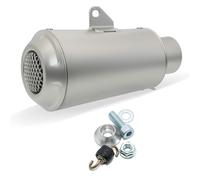 Silencioso trasero universal LeoVince LV-10 RACING acero inox Ø 54mm