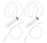 SILENRADAWN 2 Juegos Cepillo Desatascador 119 Cm, Tubo Flexible para