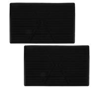 SILENRADAWN 2 piezas Alfombrilla Pedales Coche Antideslizante Parche Repara Alfombrillas Automotriz Goma Dura Protección y Restauración para Suelo Vehículos Uso Delantero y Trasero