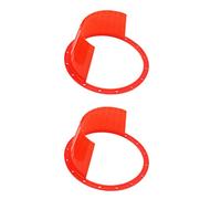 SILENRADAWN 2 Piezas Fundas Protectoras Impermeables para Altavoces de Coche de 6.5 Pulgadas, Cubiertas de Abs Resistentes al Desgaste, Almohadillas Protectoras Reutilizables para Altavoces