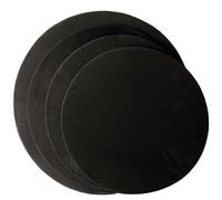 SILENRADAWN 4 Piezas Almohadilla Silenciadora para Batería de Espuma Negra Resistente al Desgarro Control de Volumen Adecuado para Práctica Profesional y Principiantes