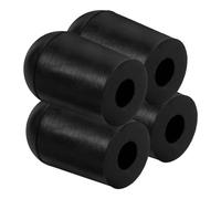 SILENRADAWN 4 Protectores de Goma para Pasador de Contrabajo, Tacos Antideslizantes de 10 Mm para Cordal, Accesorios de Repuesto, Piezas Duraderas y Estables para Instrumentos de