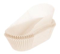SILENRADAWN Bandejas Desechables Color Blanco para Perritos Calientes de Papel Resistente al Aceite de 6 Pulgadas, Apilables y Paquete de 50 Unidades para Snacks y Papas Fritas