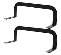 SILENRADAWN Barras de Retención de Colchón 2 Piezas Acero Laminado en Frío 80x90x265 Mm Tope Deslizante Antideslizante para Marcos de Cama Soporte Fijación Colchones 10-30 Cm Hogar