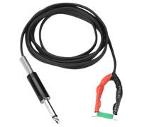 SILENRADAWN Cable de Clip para Máquina de Tatuar Profesional de Silicona Negra de 1.7 Metros Doble Núcleo, Alta Flexibilidad y Diseño Único de Línea de Gancho para Tatuar