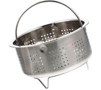 SILENRADAWN Cesta de Vapor para Olla Arrocera de Acero Inoxidable Diseño de Agujeros Finos y Buena Ventilación Adecuado para Calentar Queso y Ramen en Casa
