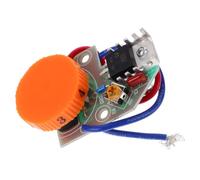 SILENRADAWN Esmeriladora Controlador de Velocidad para Pulidora, Pieza de Herramienta Eléctrica de Plástico Perilla de Control para Mejorar la n Procesamiento de Color Aleatorio