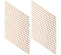 SILENRADAWN Espátulas de Madera para Depilación Cera 100 Unidades Aplicador Versátil Borde Redondeado Experiencia Cómoda Cuidado Corporal