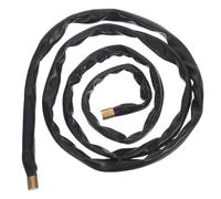 SILENRADAWN Lazo Cabello de Cuero Pu Ajustable y Duradero para Mujeres y Niñas, Accesorio Creativo que Sostiene el Pelo en Su Lugar Estilo Negro