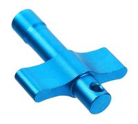 SILENRADAWN Llave de Afinación de Batería Pequeña Color Azul Lago, Accesorio para Percusión y Teclas de Batería, Herramienta para Principiantes, Ajuste Preciso para Caja y Parches, Durable