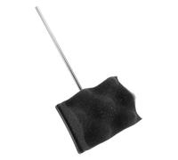 SILENRADAWN Mazas Silenciosas para Batería con Cabeza de Esponja Negra, Fácil Instalación y Tacto Agradable, Accesorio Adecuado para Práctica de Batería y Kit de Pads de Percusión