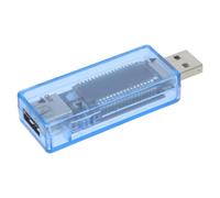 SILENRADAWN Medidor de Tensión y Corriente USB Portátil con Pantalla Digital Lcd para Evaluación Precisa de Energía en Electrónica y Tablets, Adecuado para Pruebas Diarias