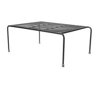 SILENRADAWN Organizador de Estantes para Especias de Mostrador, Estante de Almacenamiento de Hierro Negro Grande, Multifuncional para Cocina y Despensa, Adecuado para Frascos y Latas