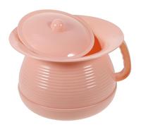 SILENRADAWN Orinal Portátil para Adultos con Tapa, Recipiente para Almacenar Orina de Pp con Superficie Lisa y Asa Portátil, Adecuado para Uso Hogar o Dormitorio