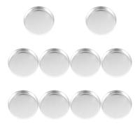 SILENRADAWN Paleta de Sombras de Ojos Vacía de Aluminio 30 Piezas, Portátil y Adecuada para Exhibición, Adecuado para Mujeres y Niñas en Maquillaje Profesional