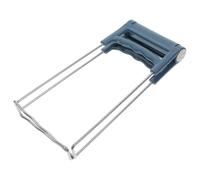 SILENRADAWN Pinza de Sujeción para Platos y Ollas de Acero Inoxidable Mango de Pp, Diseño Curvo y Flexible para Cocina en Casa y Bar