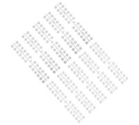 SILENRADAWN Placas de Color de Uñas 240 Piezas Tarjetas para Manicura en Colores Naturales y Transparentes, Incluye Estuche Fácil de Transportar para Uso de Uñas y Salón