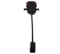 SILENRADAWN Soporte para Teléfono y Diseño de Abrazadera Estable Brazo Flexible de Metal de 11.8' Compatible para Escritorio y Videollamadas