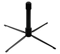 SILENRADAWN Soporte Plegable Soporte Portátil de Metal y Plástico Diseño Compacto para Exhibición y Almacenamiento Estable para Clarinete y Flauta Travesera en Escritorio