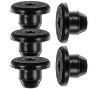 SILENRADAWN Tapones de Goma para Gato Hidráulico, Cabeza Plana, Resistentes al Desgaste y Envejecimiento, Pack 5 Unidades, Compatibles Enchufe de Llenado de Aceite, Uso Industrial y