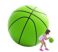 Silent Basketball - Balón de interior para baloncesto silencioso | Baloncesto Silenciador interior de poliuretano de 21/24 cm, Baloncesto Silenciador con textura tridimensional para