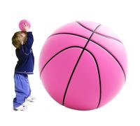 Silent Basketball - Balón de interior para baloncesto silencioso | Baloncesto Silenciador interior de poliuretano de 21/24 cm, Baloncesto Silenciador con textura tridimensional para