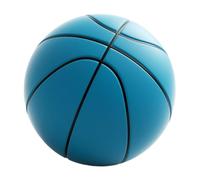 Silent Basketball - Balón de interior para baloncesto silencioso | Baloncesto Silenciador interior de poliuretano de 21/24 cm, Baloncesto Silenciador con textura tridimensional para