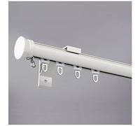 Silent Curt K Set - Riel divisor de habitación montado en el techo, fácil instalación, montado en la pared, 2 m, color A, perfecto para uso doméstico y de oficina