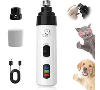 Silent Groom Pro Nail Grinder, 2025 Dog Nail Trimmer, USB Rechargeable Pet Nail Grinder, Super Quiet Pet Paws Grooming Smoothing Tool, Pets Paws Grooming Smoothing Tool (1*Pcs)