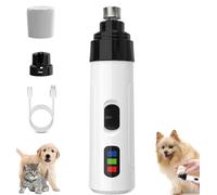 Silent Groom Pro Nail Grinder, 2025 New Dog Nail Trimmer, for Dogs and Cats, Quick USB Charge with Replacement Grinding Heads (1Set Standard)